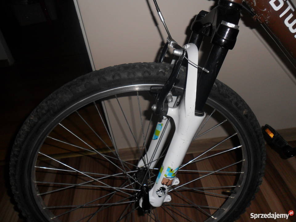 2 rowery górskie bliźniaków BTWIN JUNIOR 24 kask śląskie Gliwice