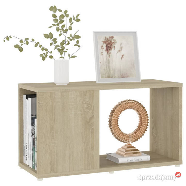 Szafka pod TV dąb sonoma 60x24x32 materiał Warszawa