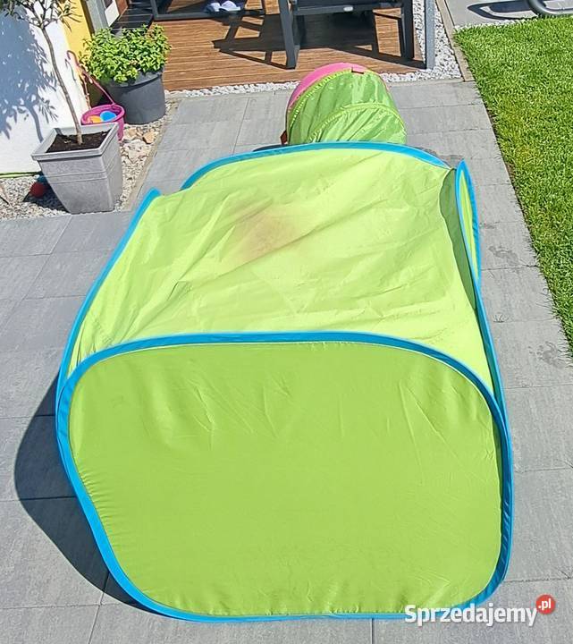 Namiot z tunelem IKEA BUSA długość tunelu 140 Dla Dziecka Domaszczyn