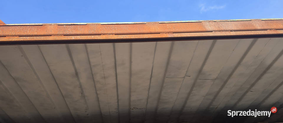 Kontener morski 40HC wysoki 12x29m Magazyn Wiata Magazynowanie Lubanie