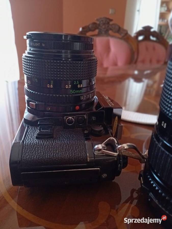 Aparat canon A 1 zobiektywami Bukowno