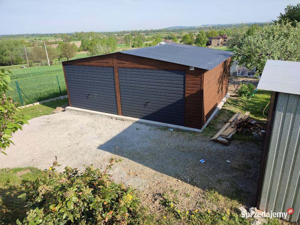 Garaż Blaszany Otwarty Wiata Garażowa Hala sprzedam