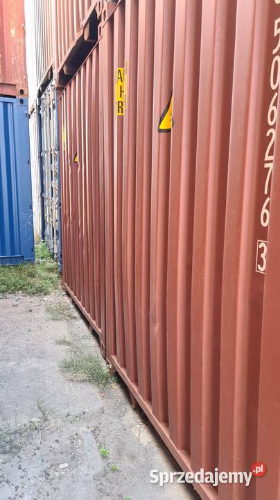 Kontener 40 hc dwóch trasach Gdańsk wyposażenie