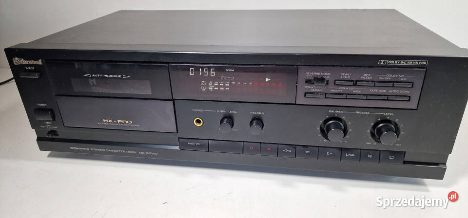 Magnetofon Sherwood DS5015C Stereo Cassette Deck Międzychód