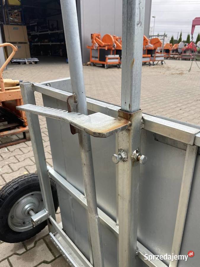 Wózek do kostki transporter brukarski używany wielkopolskie Ślesin sprzedam