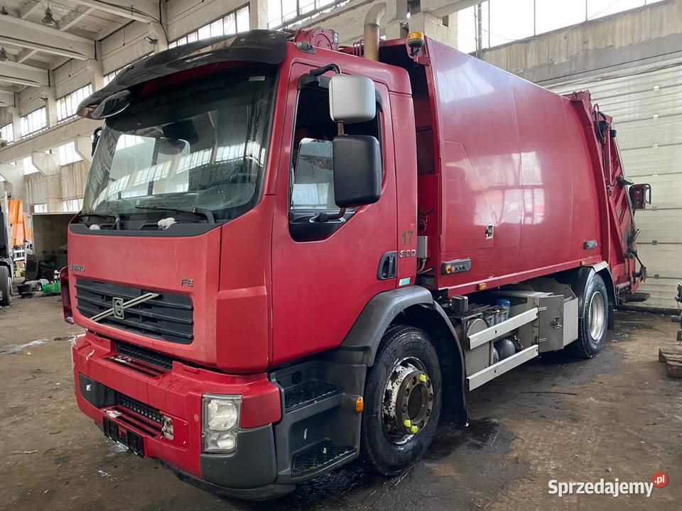 Śmieciarka volvo FE 300 15m3 euro5 4x2 299000km Śmieciarki świętokrzyskie Nowiny