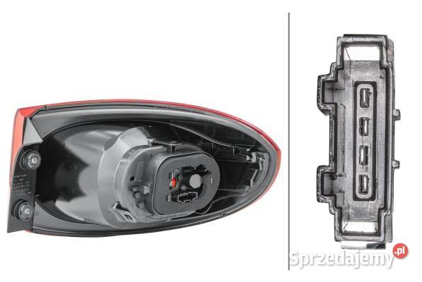 Volkswagen Tiguan 0711 Lampa tylna lewa lewe Łódź