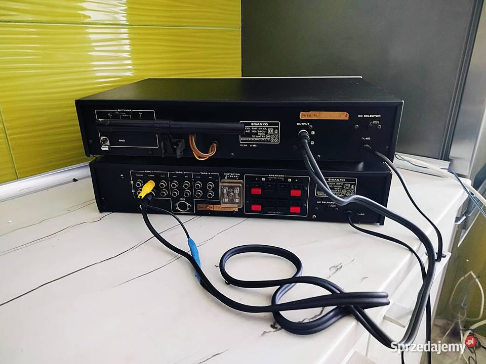 wzmacniaccz i tuner sanyoDCA3510FMT3510L Mińsk Mazowiecki