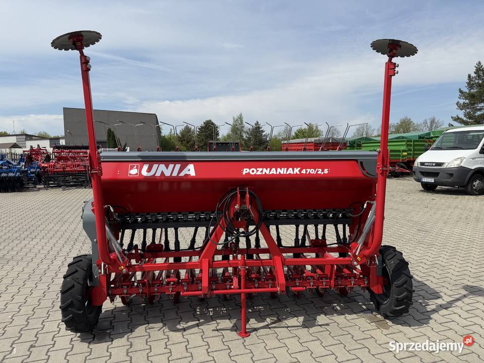 Mechaniczny siewnik zbożowy Poznaniak 47025 nieuszkodzony Opatówek