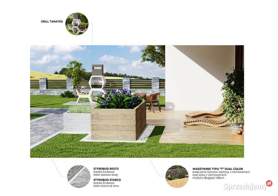 Skrzynie na warzywa do ogrodu podwyższone Rzeszów sprzedam