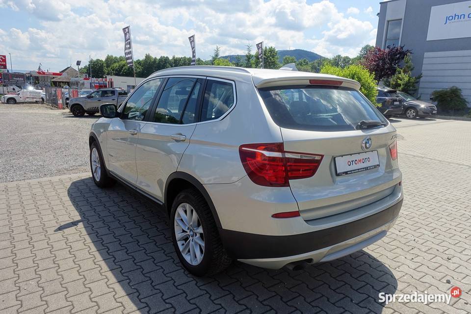 BMW X3 20d 184 xDrive 4x4 Automat Niski przebieg elektryczne lusterka Buczkowice sprzedam