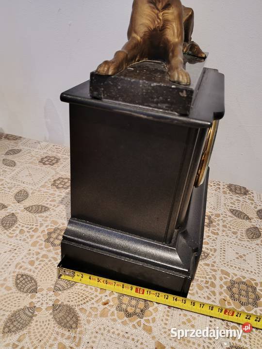 zegar kominkowy marmur Fałków