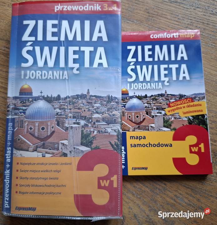 Ziemia Święta i Jordania przewodnik 3w 1 małopolskie