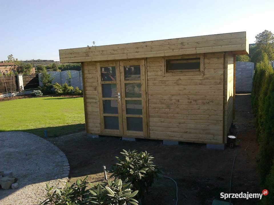 Drewniany domek ogrodowy Oriental 3 Mrągowo