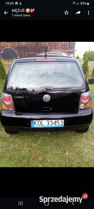 SPRZEDAM VW LUPO 14 BENZYNA 220000km śląskie Lelów
