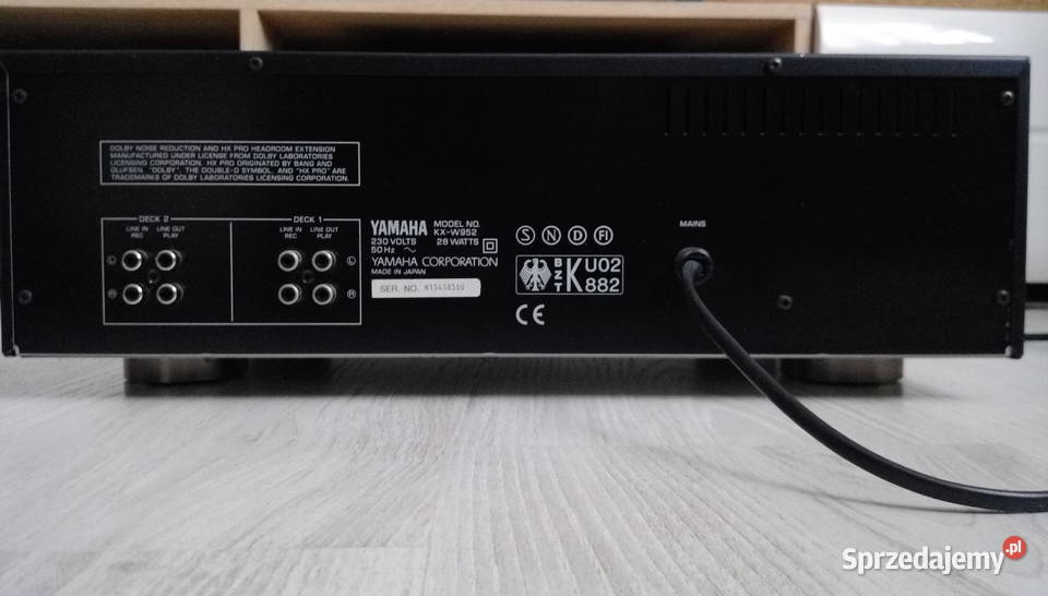 Deck Yamaha KXW 952RS z pilotem Żabno