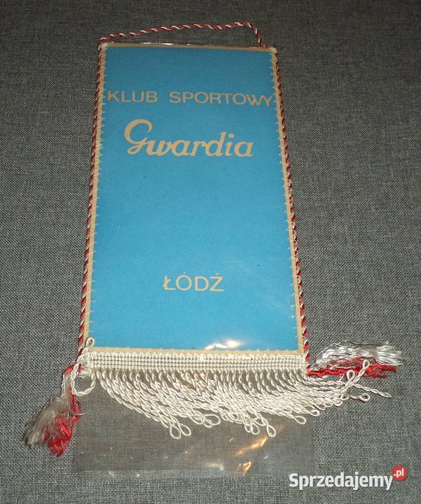 KS Gwardia Łódź SKS Start Łódź 1983 proporczyk Piekary Śląskie sprzedam