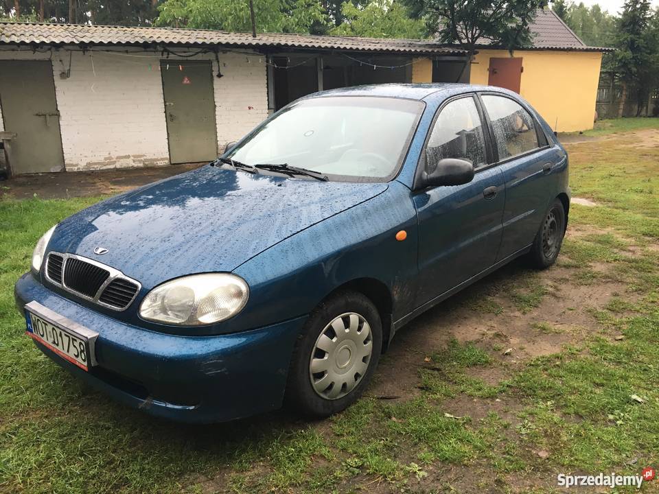 Daewoo Lanos 15 16v niebieski Mniszek