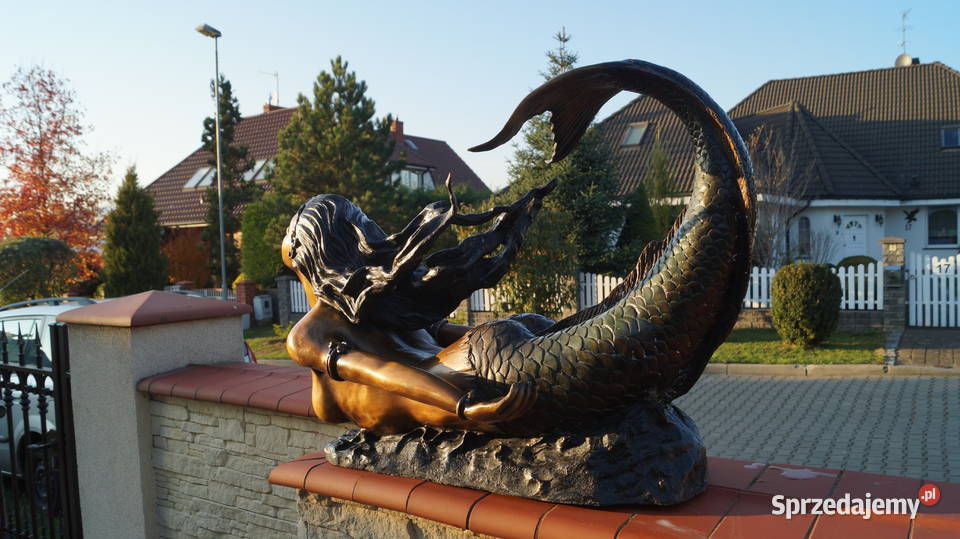 Syrena z brązu Rarytas Warszawa sprzedam