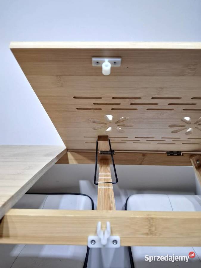 Drewniany stolik pod laptopa podstawka Kraków sprzedam