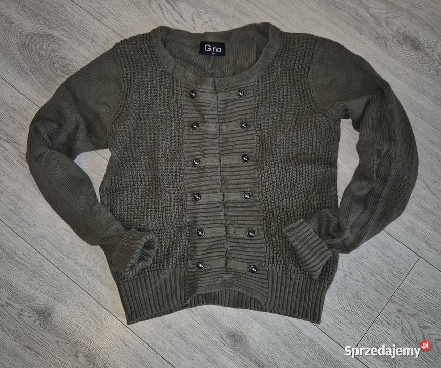 Sweter damski guziki 38M Łódź