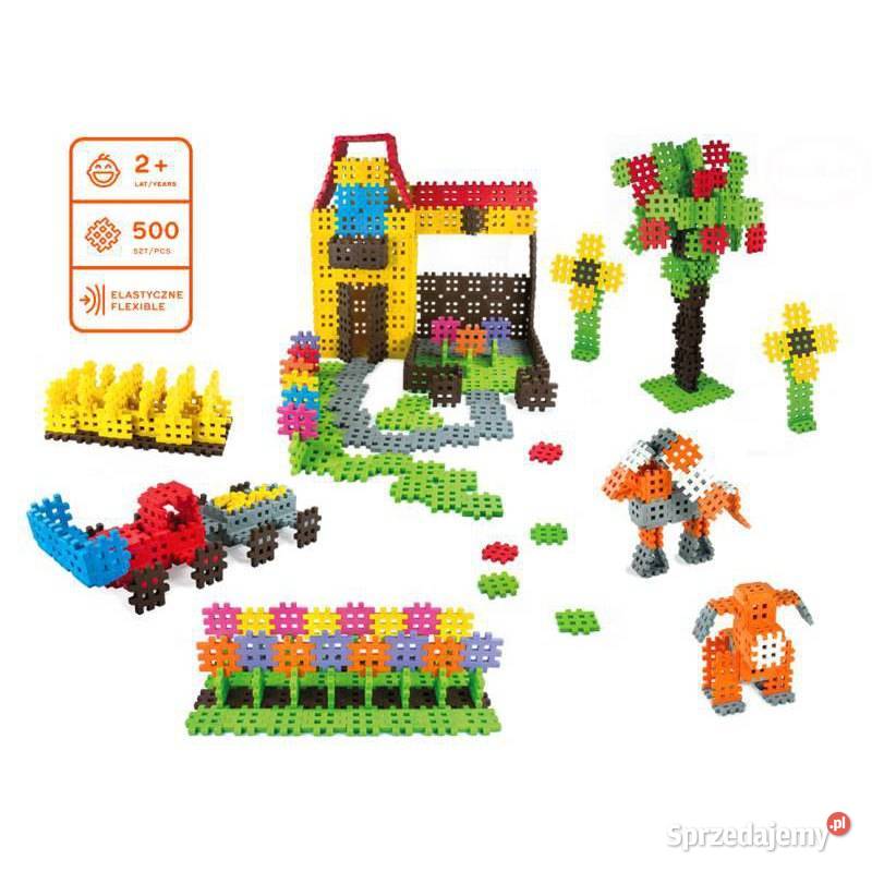 KLOCKI WAFLE MINI 500 BLISTER Klocki Klocki Bielsk Podlaski