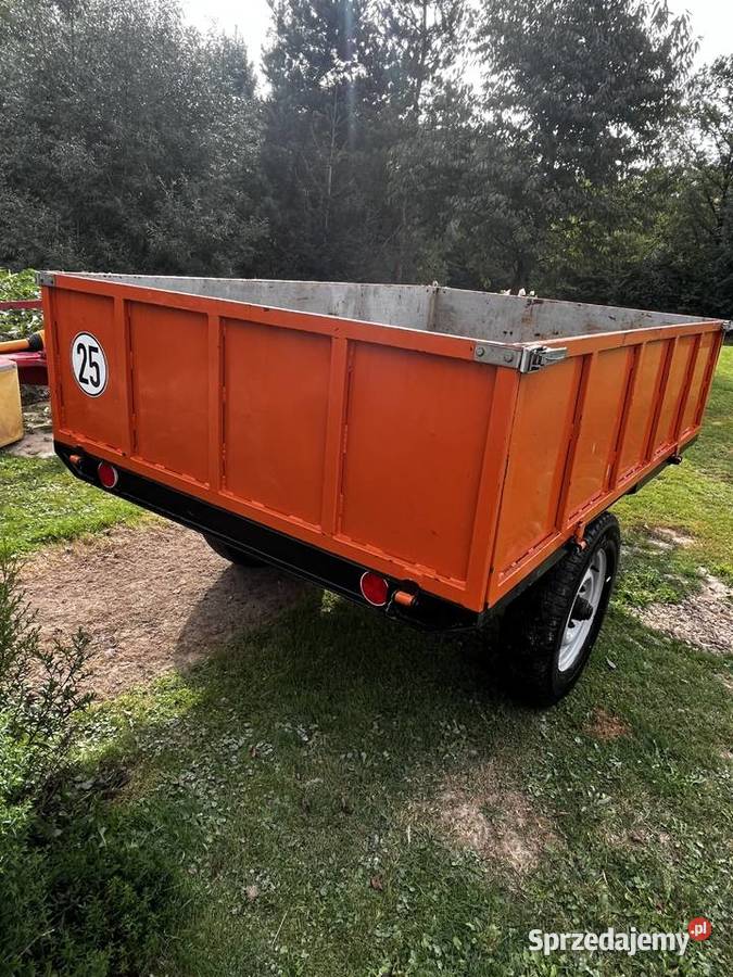 Przyczepa rolnicza sztywna Krzywaczka