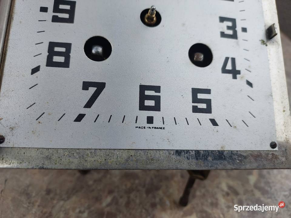 M079 Mechanizm starego zegara francuskiego Tczew