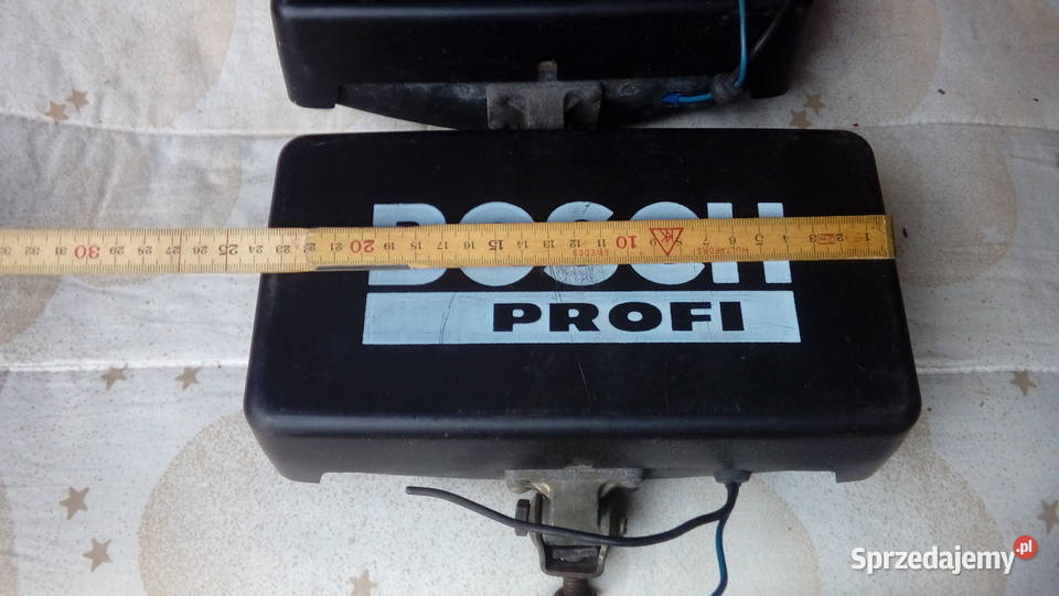 Duże halogeny Bosch z osłonami Miłków sprzedam