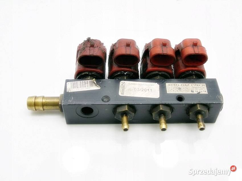 LISTWA WTRYSKIWACZE LPG 3X VALTEK LPG CNG CLASS