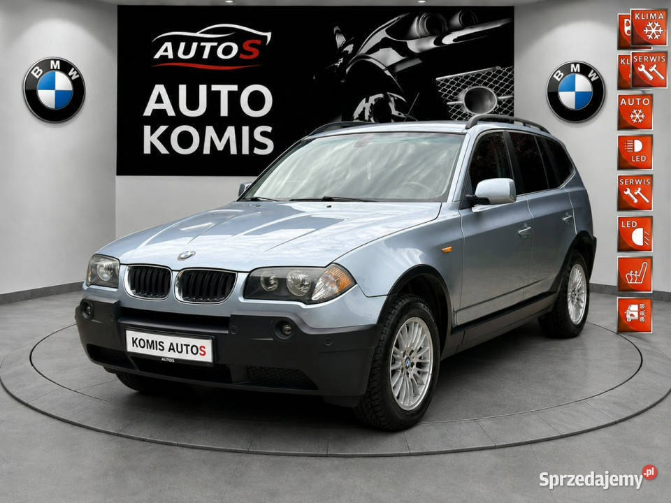 BMW X3 BMW X3 20d 150 Skóry Sport Xenon 2xPDC Wrocław sprzedam