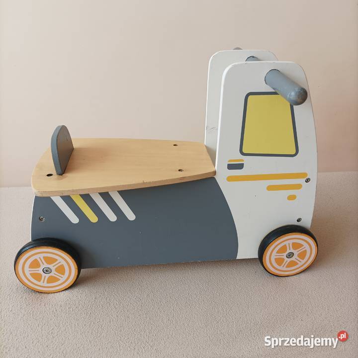 Drewniany jeździk auto dziecka Stronie Śląskie sprzedam