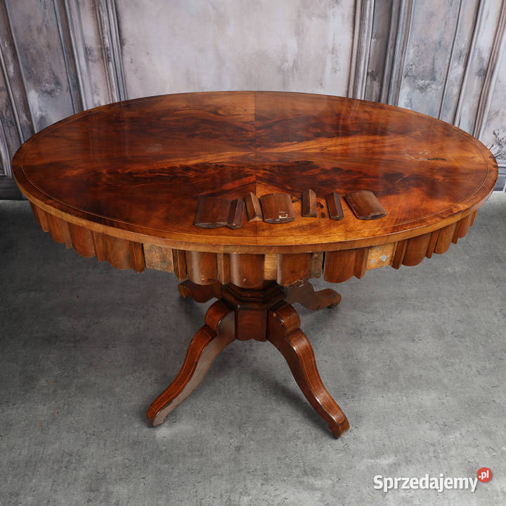 ARTexpert Stół stolik kawowy BIEDERMEIER z Dobrzany