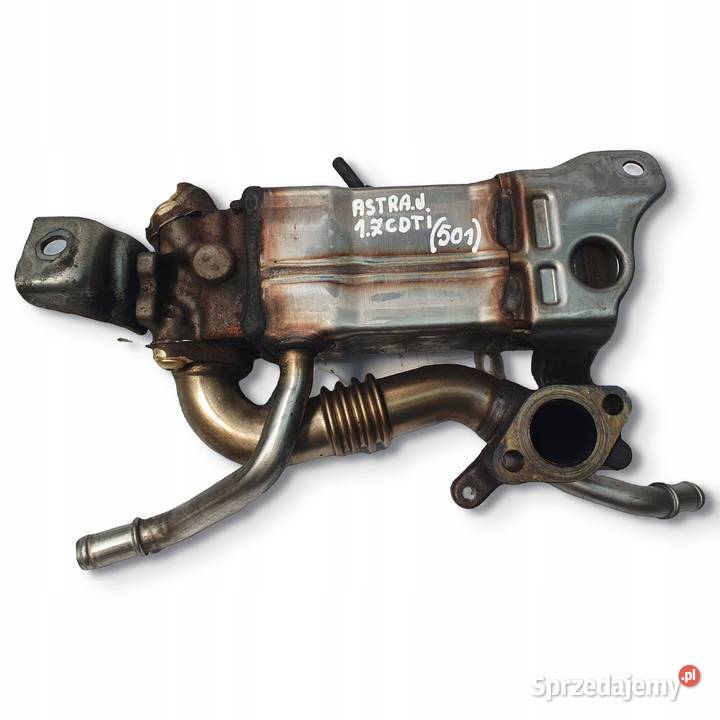 CHŁODNICA SPALIN Opel Astra J 17 CDTI oryginał lubelskie Chełm