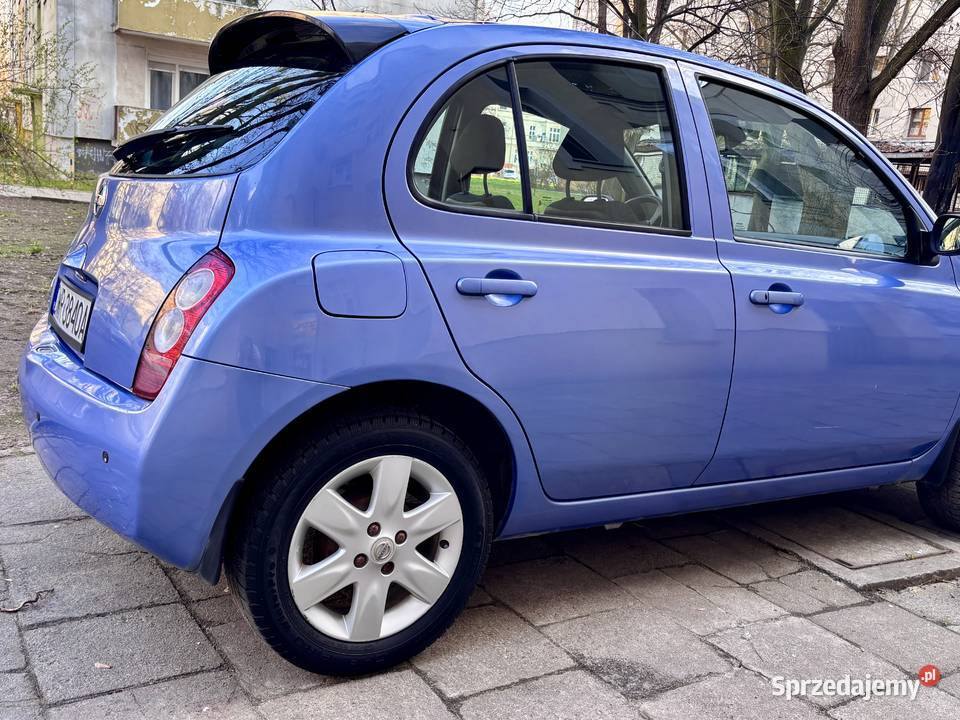 Śliczny nissan micra 2005 14 climatronic keyless Wrocław