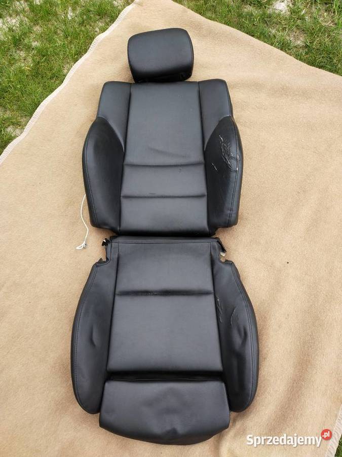 Poszycia foteli przednich BMW E46 coupe Kamieniec Wrocławski
