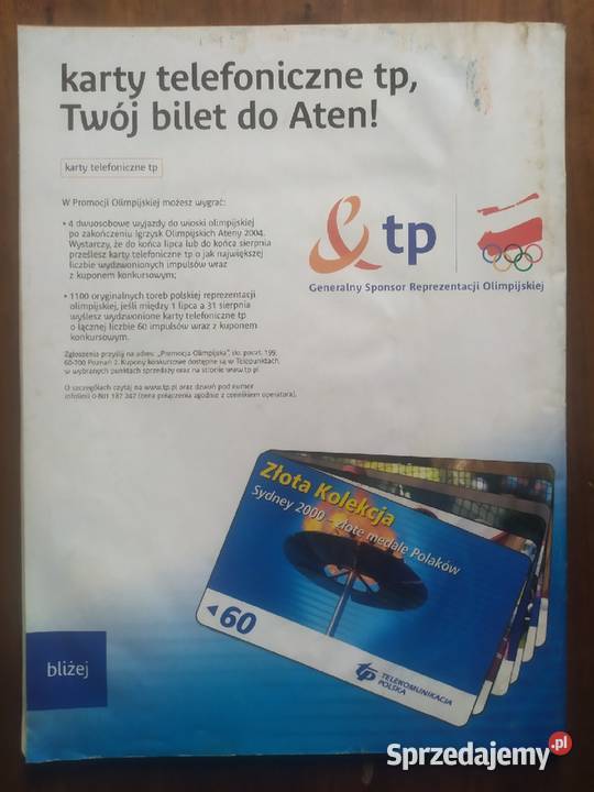 Skarb kibica igrzyska olimpijskie Ateny 2004 Łódź