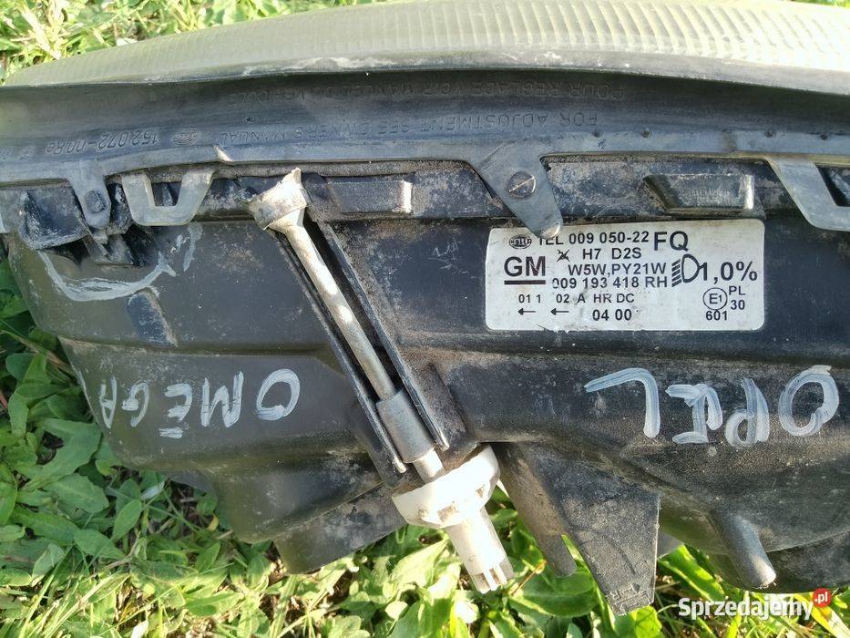 Lampy Opel Omega B osobowe Ostrowiec Świętokrzyski