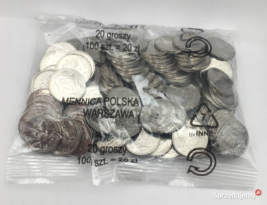 20 gr groszy 2024 WORECZEK MENNICZY Antyki, Sztuka, Kolekcje Warszawa