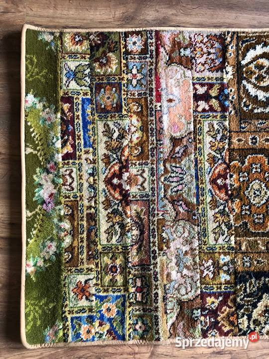 Unikatowy wiszący gobelin lata 70 XXw PRL Tkaniny Kraków