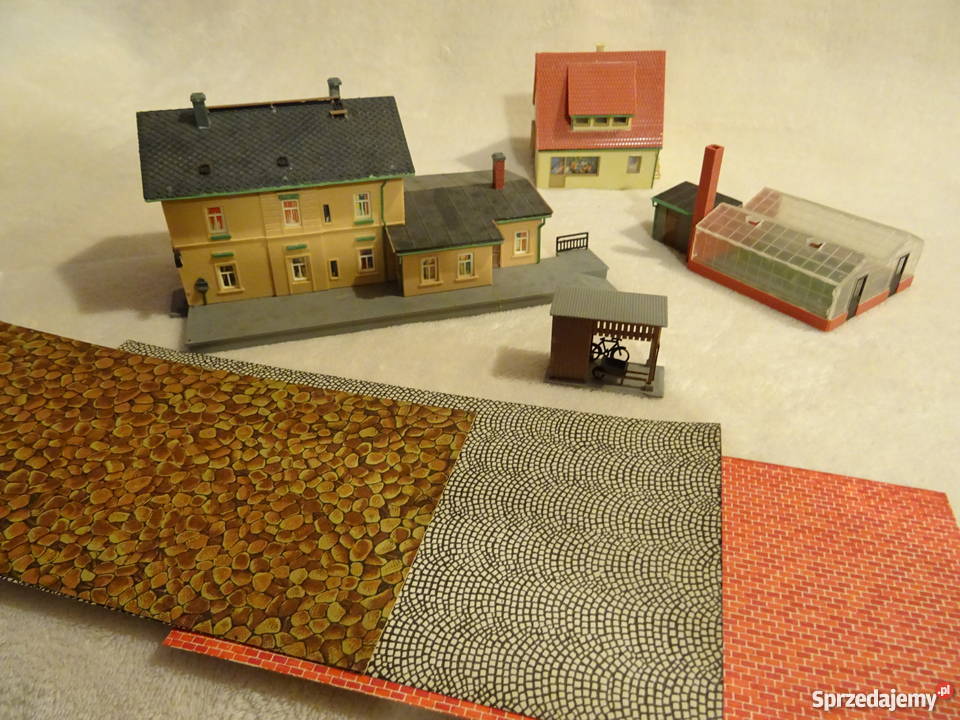 Modele kolejowe Berliner TTBahnen duży zestaw Skierniewice