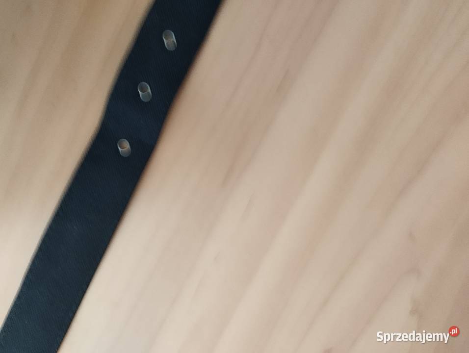 pasek damski czarny