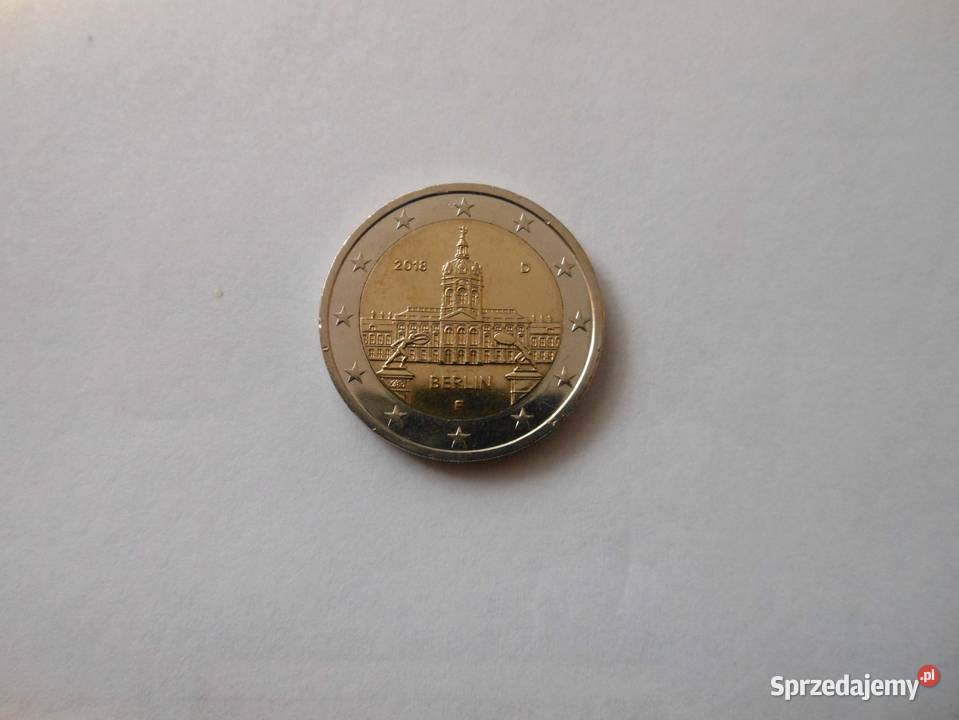 Monety 2 euro osiem niemieckich monet Bukowo