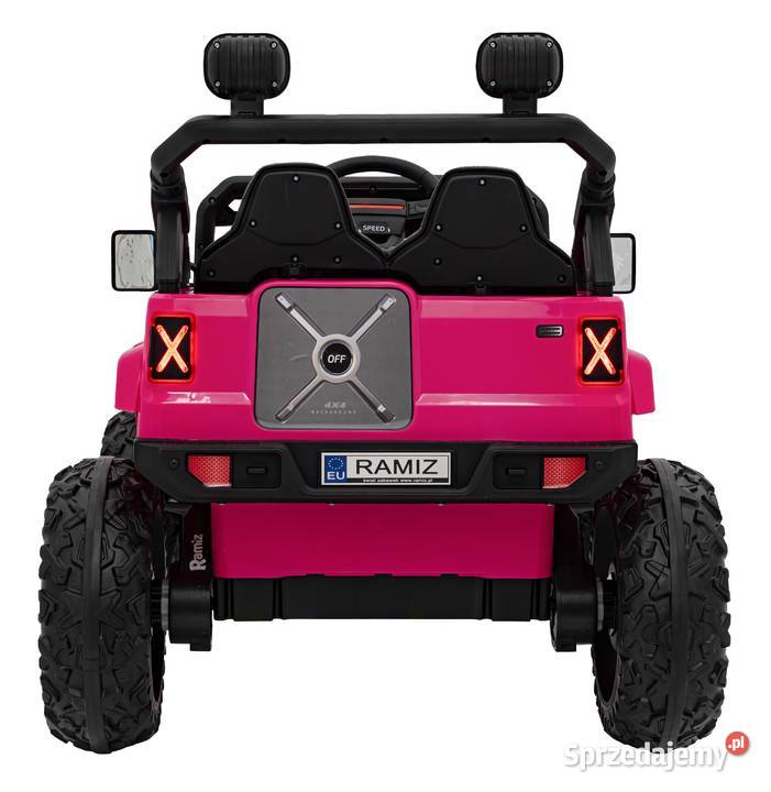 DUŻE auto terenowe OFF ROAD Speed 4x4 różowe Kraków