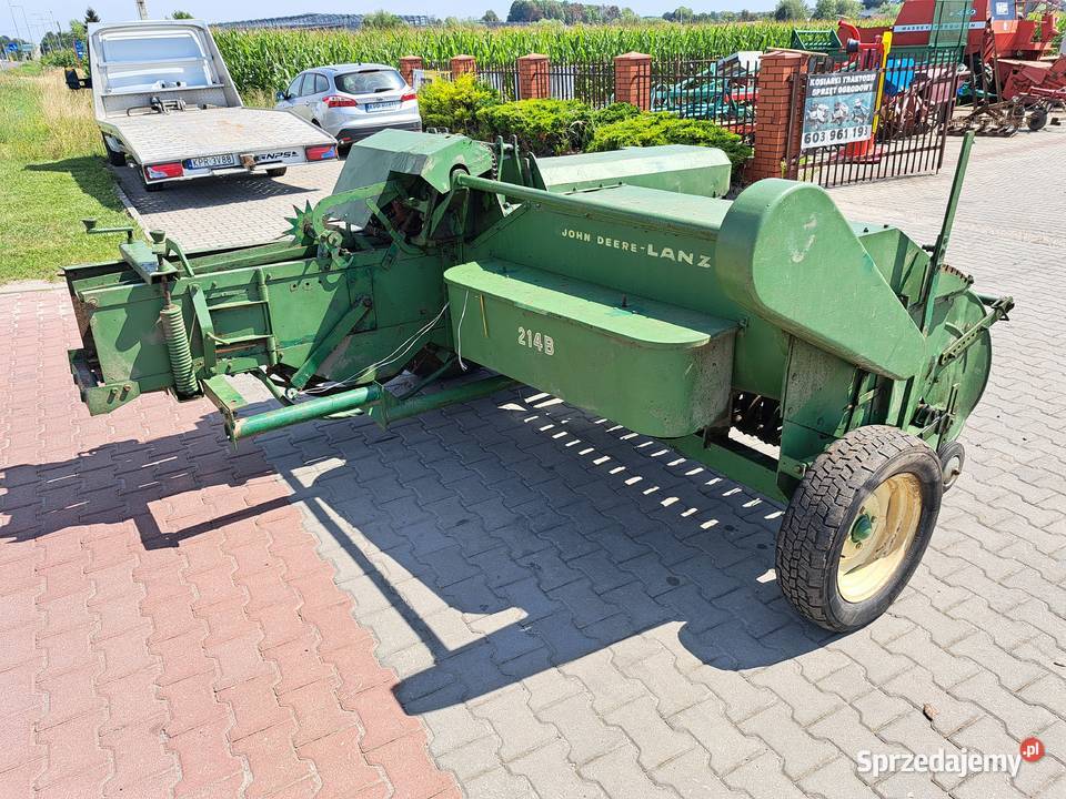 Prasa kostkująca do słomy John Deere 214B małopolskie Proszowice