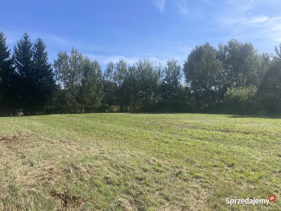 Działka budowlana 1610 m w malowniczej okolicy 1610m2