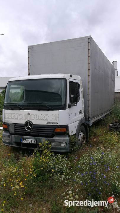 Mercedes Atego 1517 z 1999 roku burto plandeka Poznań