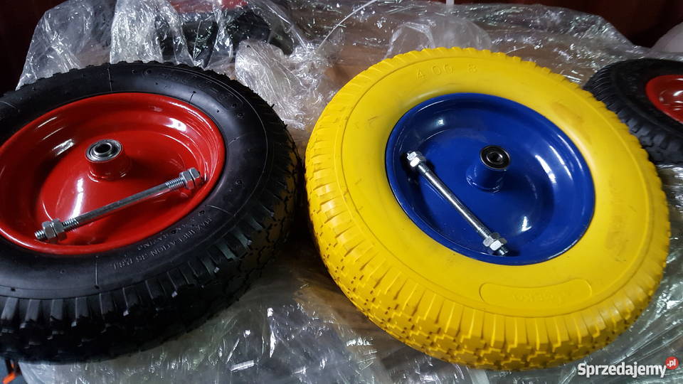 KOŁO KÓŁKO do taczki taczek 4008 4PR oś PROMOCJA Rzeszotary