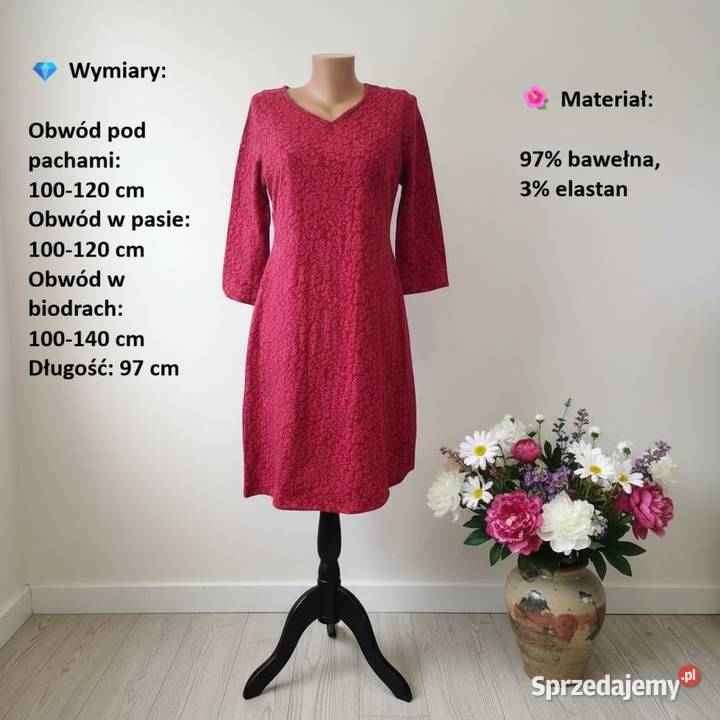 Komfortowa i stylowa sukienka marki Sorgenfri Spódnice i sukienki Bytom sprzedam