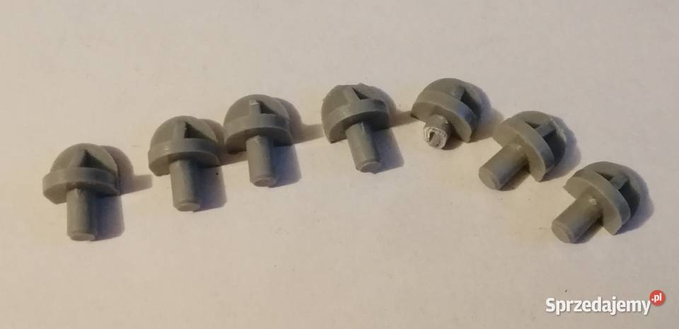 Podpórka pod półkę kołek meblowy 46x17mm 7 Czeladź